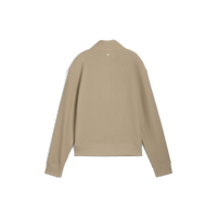 PUMA Boulder 1/2 Snap Pullover Golf Sweater - Women's - Ice Coffee
