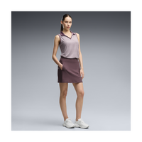 PUMA CLOUDSPUN Lana 16" Golf Skirt - Women's - Rich Cocoa