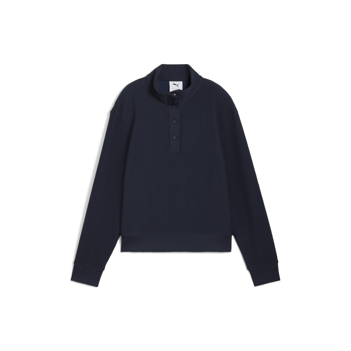 PUMA Boulder 1/2 Snap Pullover Golf Sweater - Women's - Deep Navy