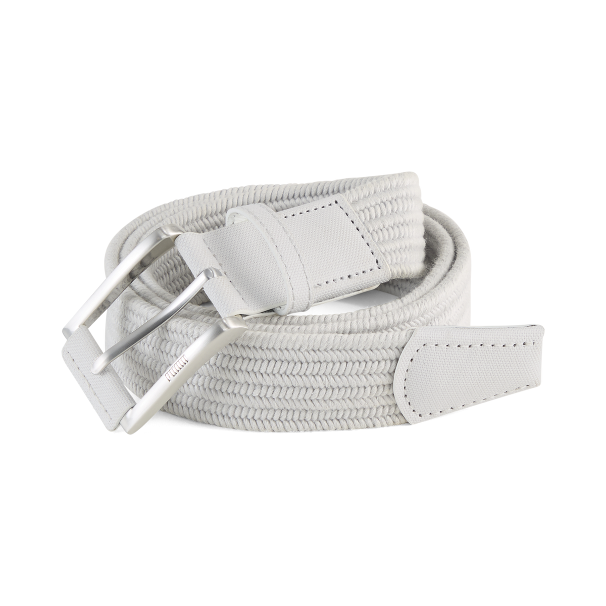 PUMA Stretch Weave Golf Belt - Platino Gray