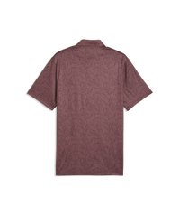 PUMA CLOUDSPUN Marine Botanical LC Golf Polo - Men's - Rich Cocoa