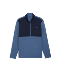 PUMA CLOUDSPUN Tech Hybrid LC 1/2 Zip Golf Jacket - Men's - Deep Navy