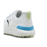 PUMA IGNITE ELEVATE 2 Tour Golf Shoes - Men's - Puma White-Apple Spritz-Speed