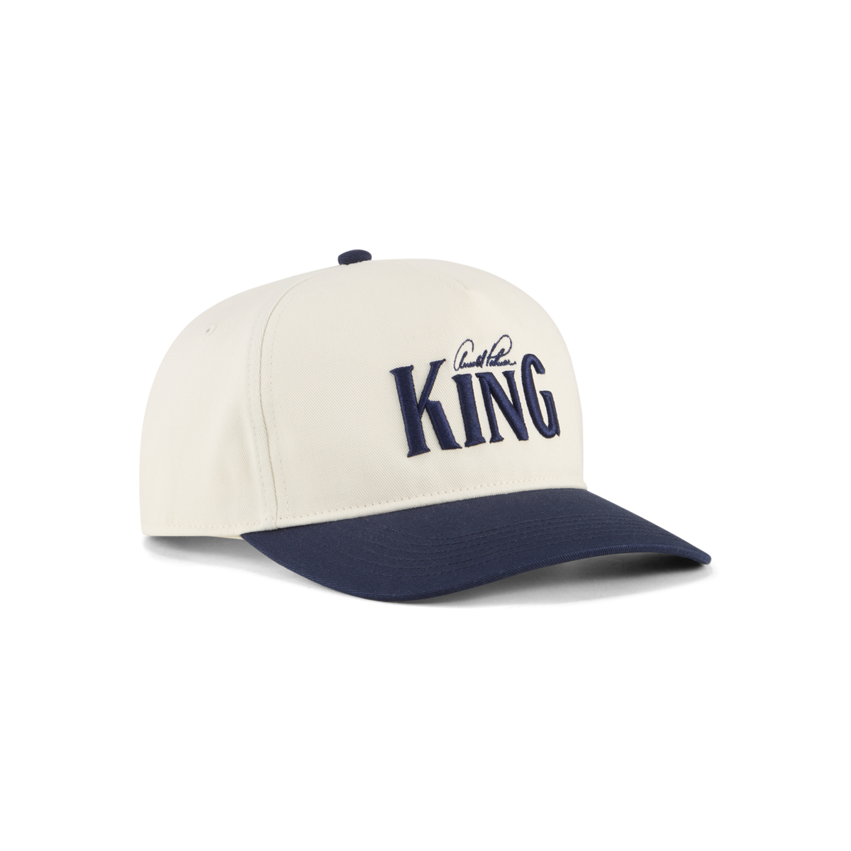 PUMA AP King Golf Cap - Alpine Snow-Deep Navy