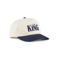 PUMA AP King Golf Cap - Alpine Snow-Deep Navy