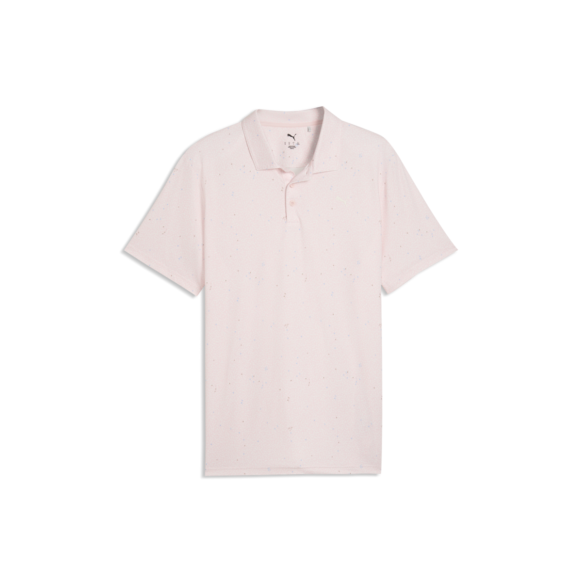 PUMA CLOUDSPUN Posy LC Golf Polo - Men's - Rose Blossom-Warm White