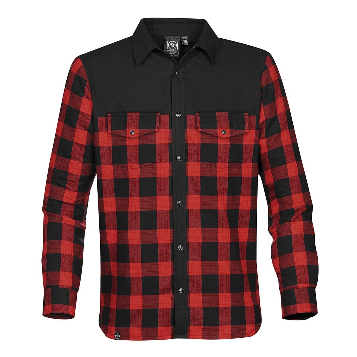 Custom Logo Stormtech Men's Logan Thermal Long Sleeve Shirt