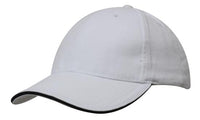 Custom Logo Headwear Canada Brushed Heavy Cotton with Sandwich Trim || 4210