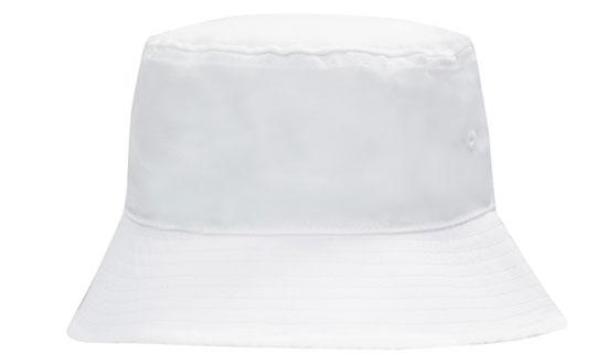 Custom Logo Headwear Canada Breathable Poly Twill Bucket Hat