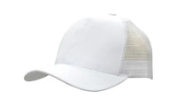 Custom Logo Headwear Canada Breathable Poly Twill With Mesh Back