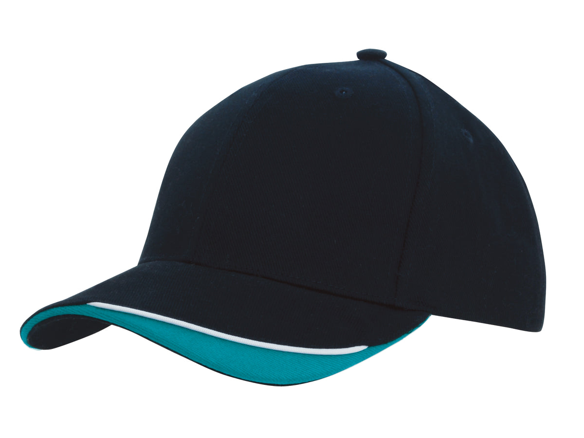 Custom Logo Headwear Canada Brushed Heavy Cotton with Indented Peak