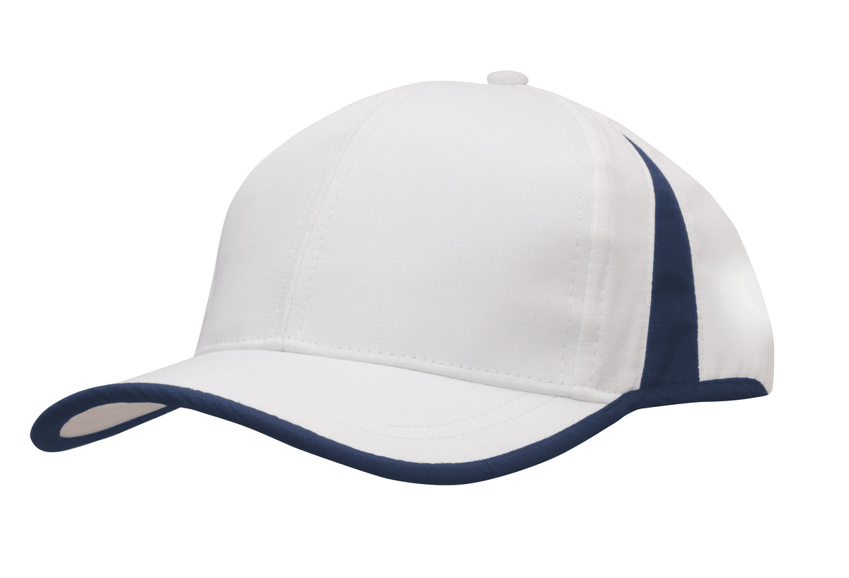 Custom Logo Headwear Canada Sports Ripstop with Inserts and Trim