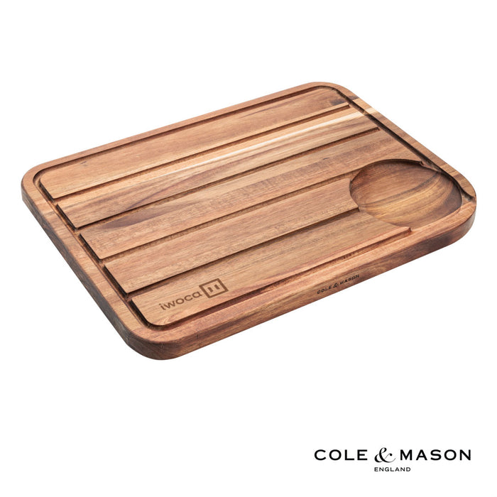 Custom Logo Cole & Mason™ Carving Board