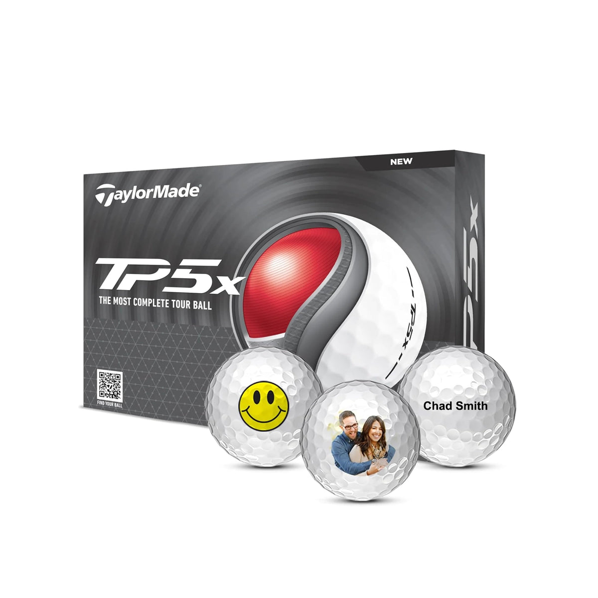 TaylorMade TP5x Personalized Golf Balls