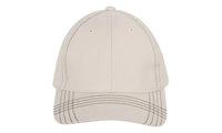 Custom Logo Headwear Canada Brushed Heavy Cotton with Contrasting Stitching & Cross Stitched Peak