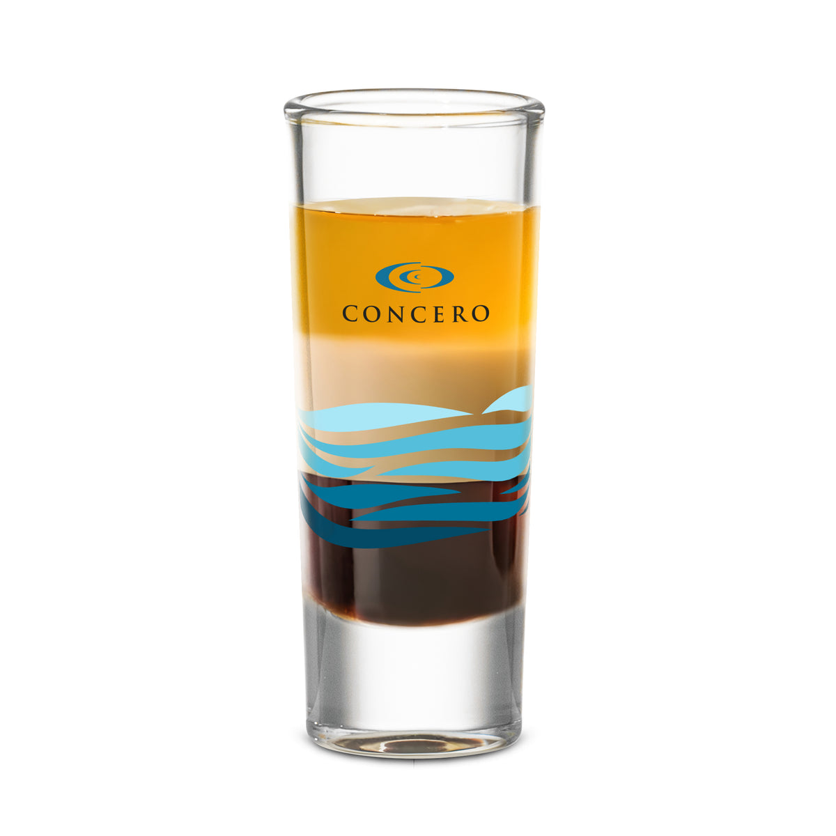 Custom Logo Portland Shot Glass - VividPrint™