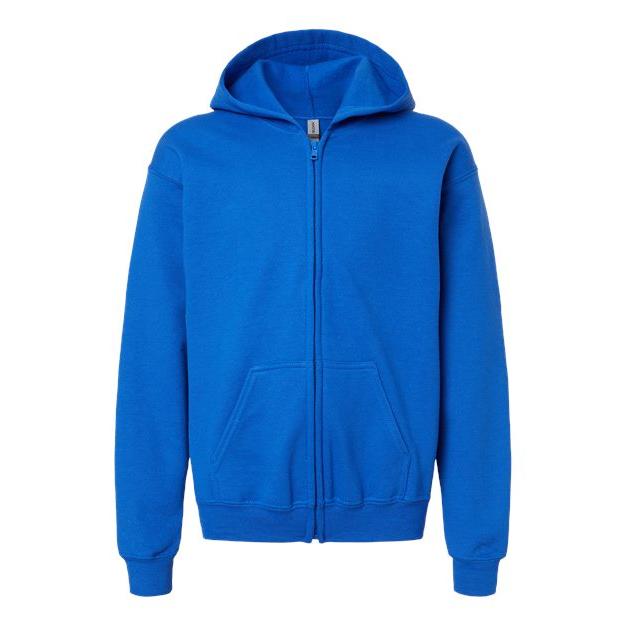 Youth Heavy Blend™ Full-Zip Hooded Sweatshirt