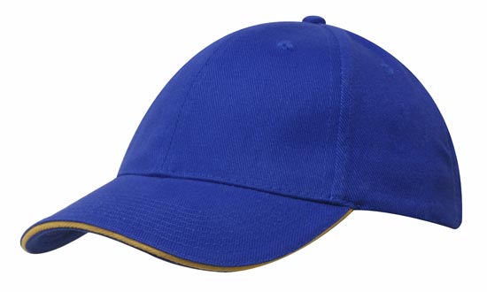 Custom Logo Headwear Canada Brushed Heavy Cotton with Sandwich Trim || 4210