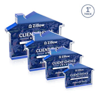 Custom Logo Homestyle VividPrint™ Double Sided Award - Blue