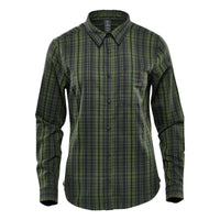 Custom Logo Stormtech Women's Muirfield Performance Long Sleeve Shirt