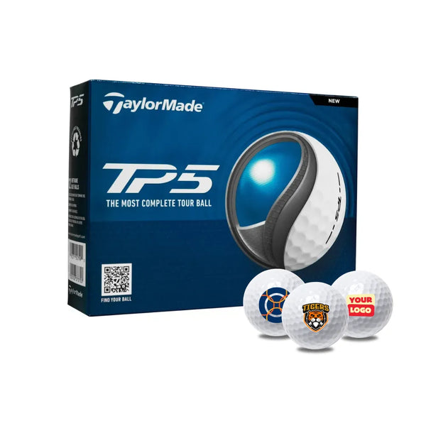 Custom Logo TaylorMade TP5 Golf Balls - 2025