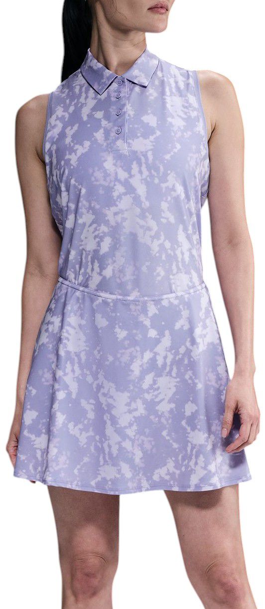 Nike Victory Dri-FIT Sleeveless Golf Polo Print - Womens