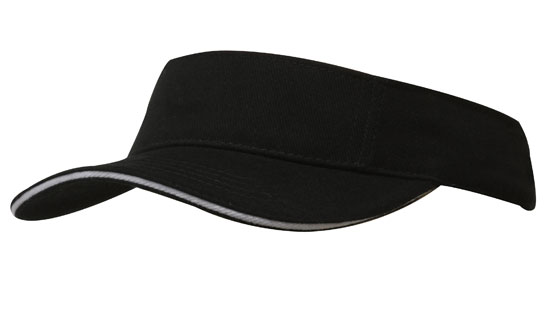 Custom Logo Headwear Canada Brushed Heavy Cotton Visor || 4230