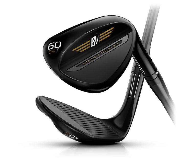 Titleist Limited Edition Black Vapor with Flight Lines Vokey SM11 Wedges