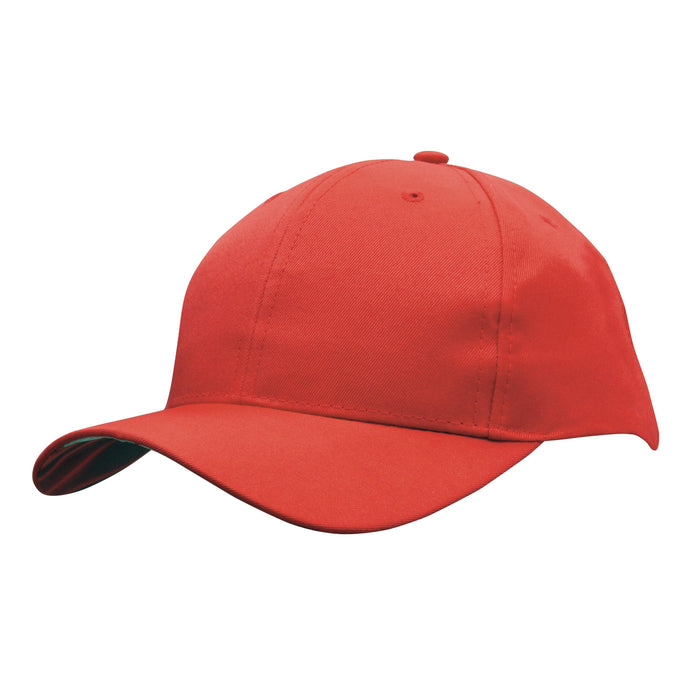 Custom Logo Headwear Canada Breathable Poly Twill fabric with Sublimated Canadian flag underpeak