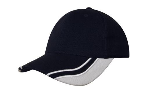 Custom Logo Headwear Canada Brushed Heavy Cotton with Curved Peak Inserts