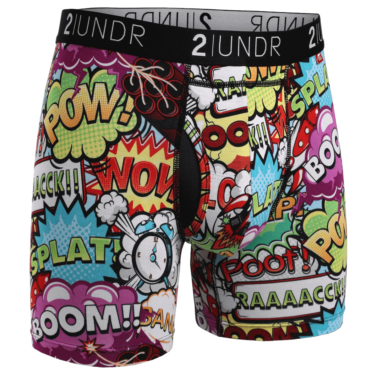 2UNDR 3 Pack - Swing Shift Boxer Brief - Galactica/Boom Time/Hot Air