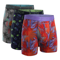 2UNDR 3 Pack - Swing Shift Boxer Brief - La Quinta/Oasis/Sunburn