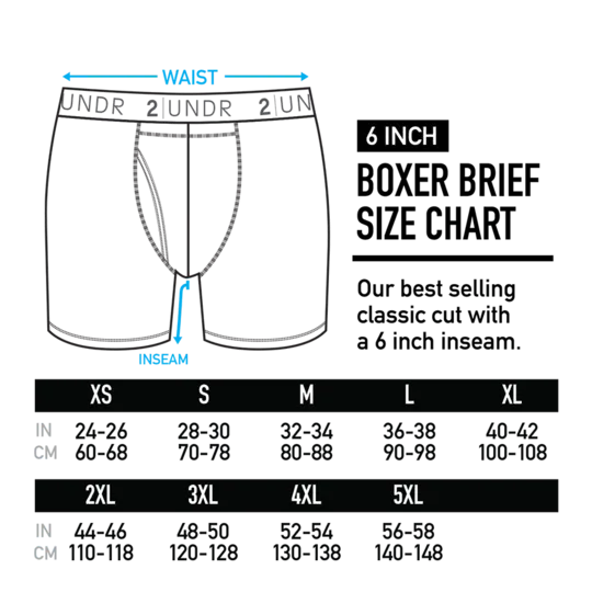 2UNDR 3 Pack - Swing Shift Boxer Brief SOLIDS