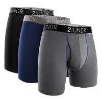 2UNDR 3 Pack - Swing Shift Boxer Brief SOLIDS