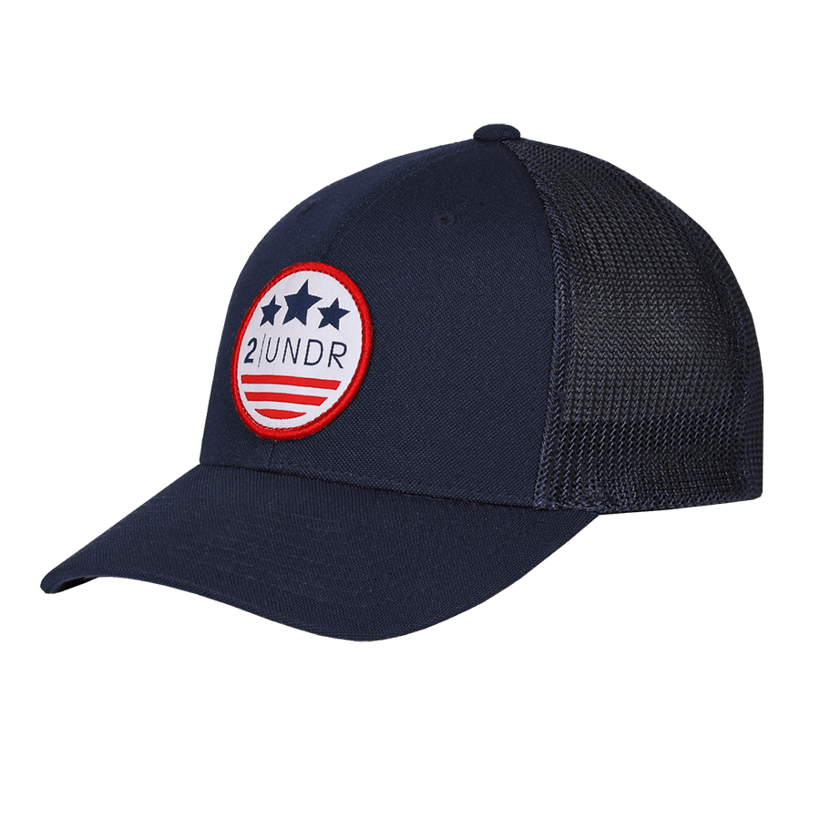 2UNDR Snap Back Mesh Solid Hat