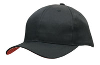Custom Logo Headwear Canada Breathable Poly Twill fabric with Sublimated Canadian flag underpeak
