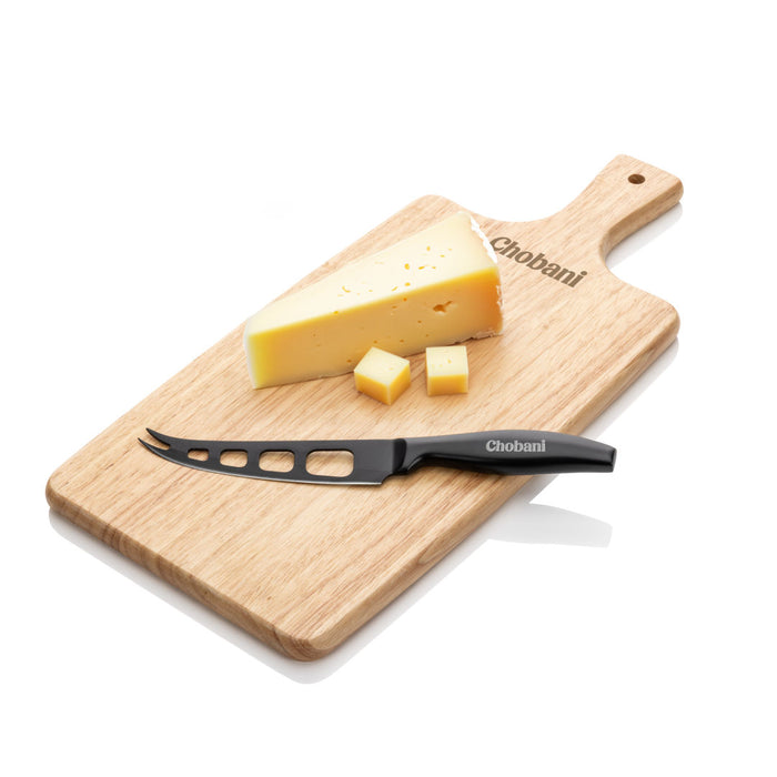 Custom Logo Molise Serving Board w/Cheese Knife