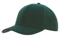 Custom Logo Headwear Canada Premium American Twill with Contrast Peak Under