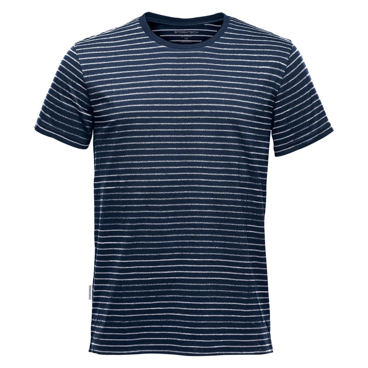 Custom Logo Stormtech Men's Railtown Crew Neck Tee