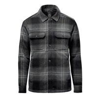 Custom Logo Stormtech Men's Highland Sherpa Lined Plaid Jacket