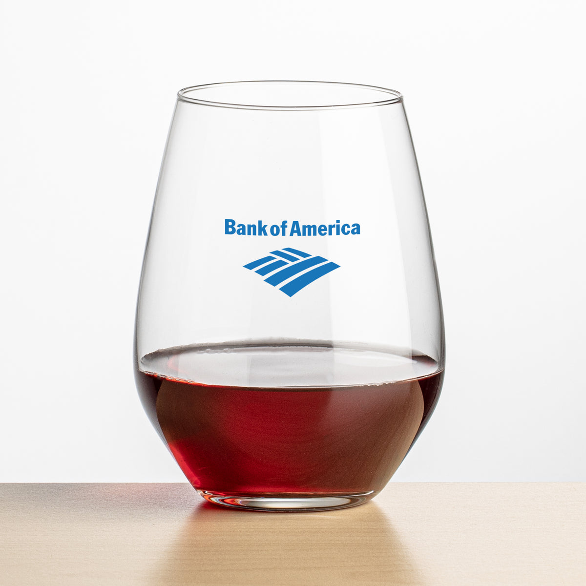 Custom Logo Townsend Stemless Wine - Imprinted