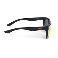 Sundog PROPEL Shiny Black/Brown-Orange RVO Polarized Lens Sunglasses