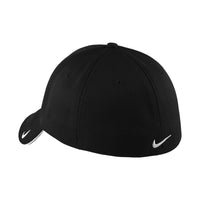 Nike Dri-FIT Mesh Swoosh Flex Sandwich Cap - Black