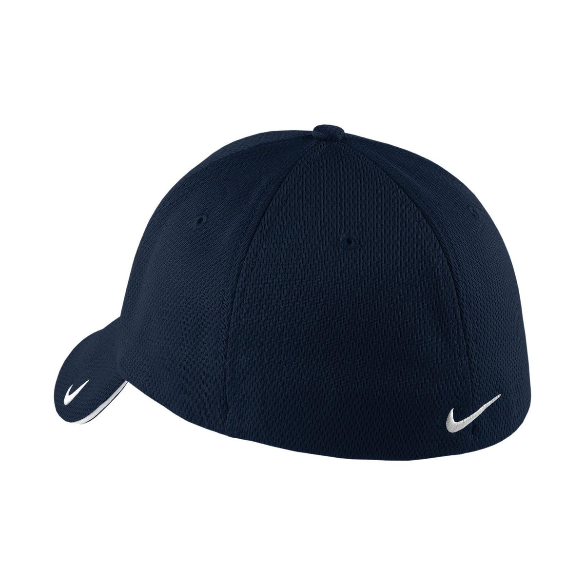 Nike Dri-FIT Mesh Swoosh Flex Sandwich Cap - Navy