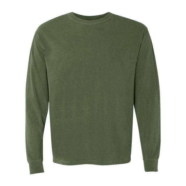 Unisex Garment-Dyed Heavyweight Long Sleeve T-Shirt