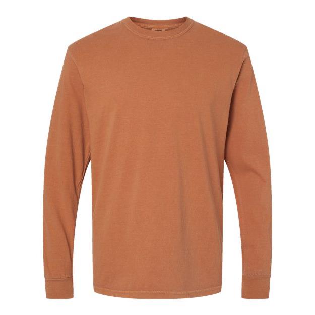 Unisex Garment-Dyed Heavyweight Long Sleeve T-Shirt