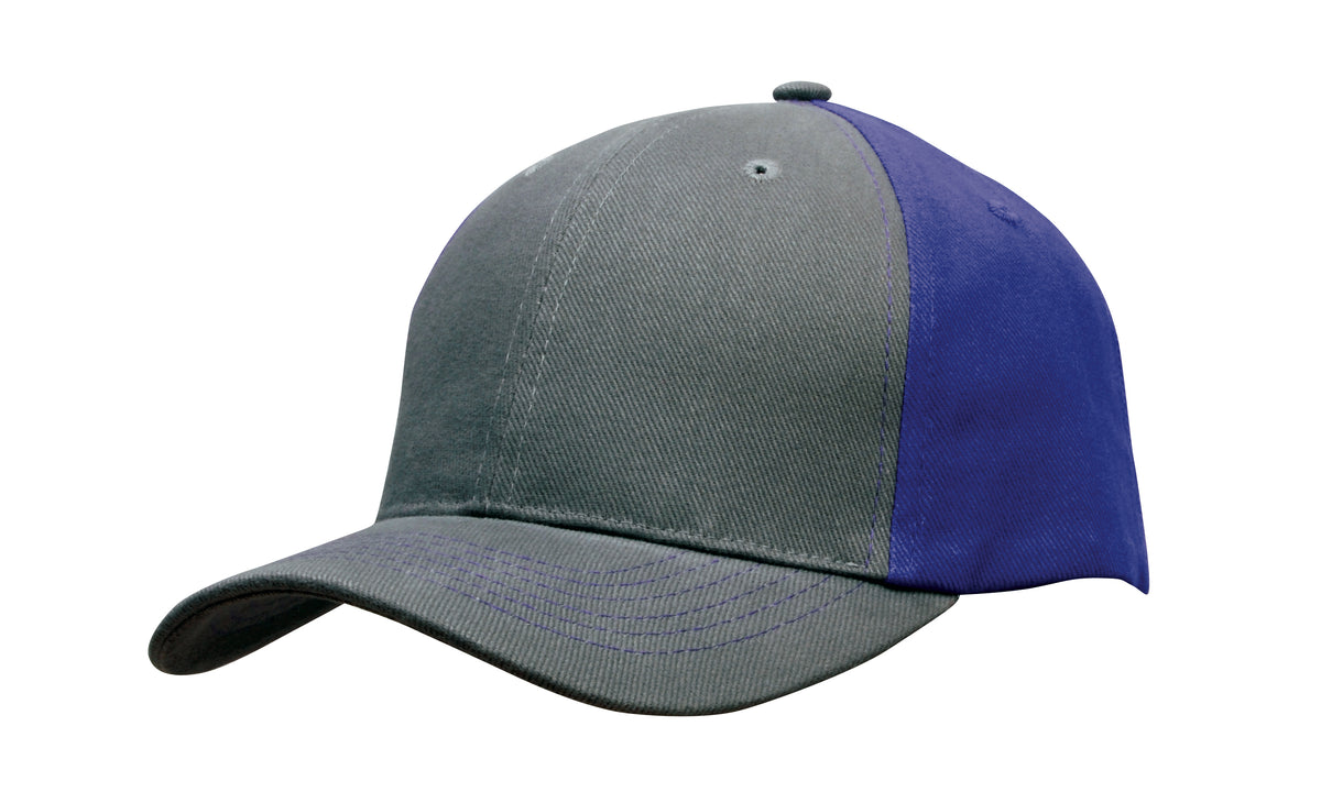 Custom Logo Headwear Canada Brushed Heavy Cotton Contrast Cap