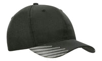 Custom Logo Headwear Canada Breathable Poly Twill with Peak Flash Print
