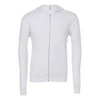 Unisex Sponge Fleece Full-Zip Hoodie Sweatshirt