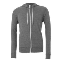 Unisex Sponge Fleece Full-Zip Hoodie Sweatshirt